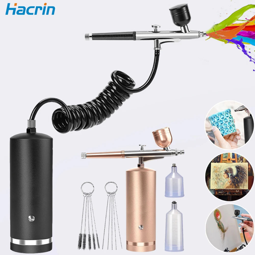 Airbrush with Compressor Airbrush Painting Mini Spray Gun for Paint Electric Painting Gun Airbrush Compressor Paint Spray Gun