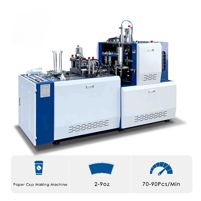 High Speed Fully Automatic Paper Cup Making Machine Disposable Coffee Cup Forming Machine Servo Motor Production Line Equipment