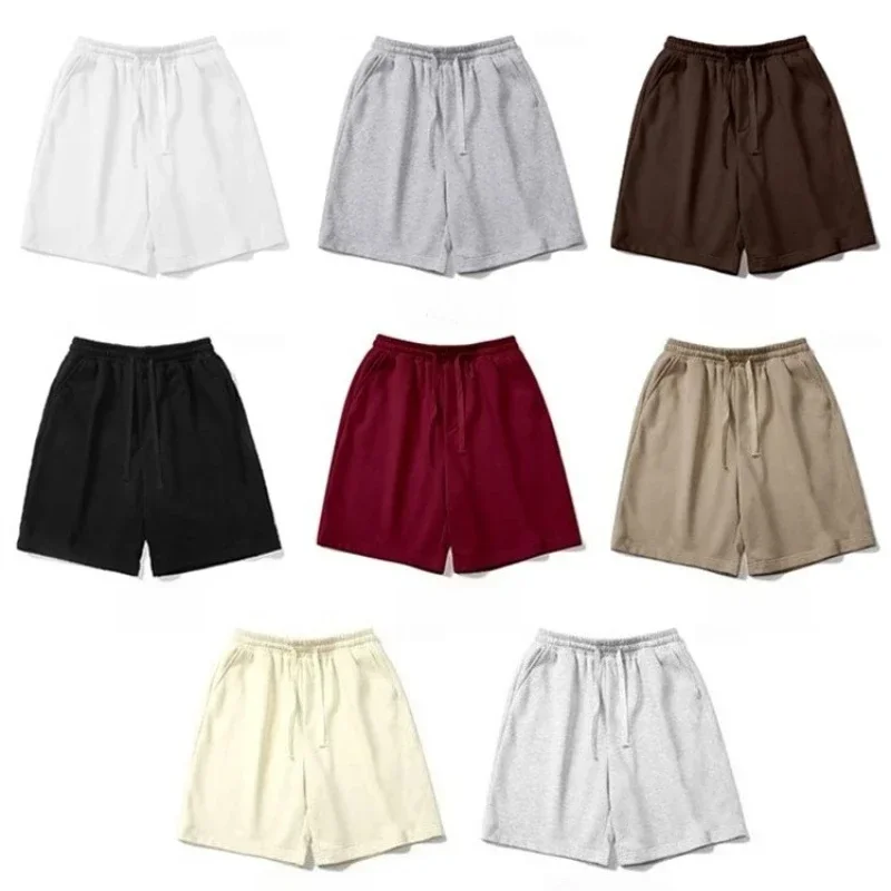 شورت نسائي قطني لعام 2025 ، شورت صيفي غير رسمي بجيوب سادة شورت عالي الخصر فضفاض للفتيات شورت نسائي ناعم ورائع #1