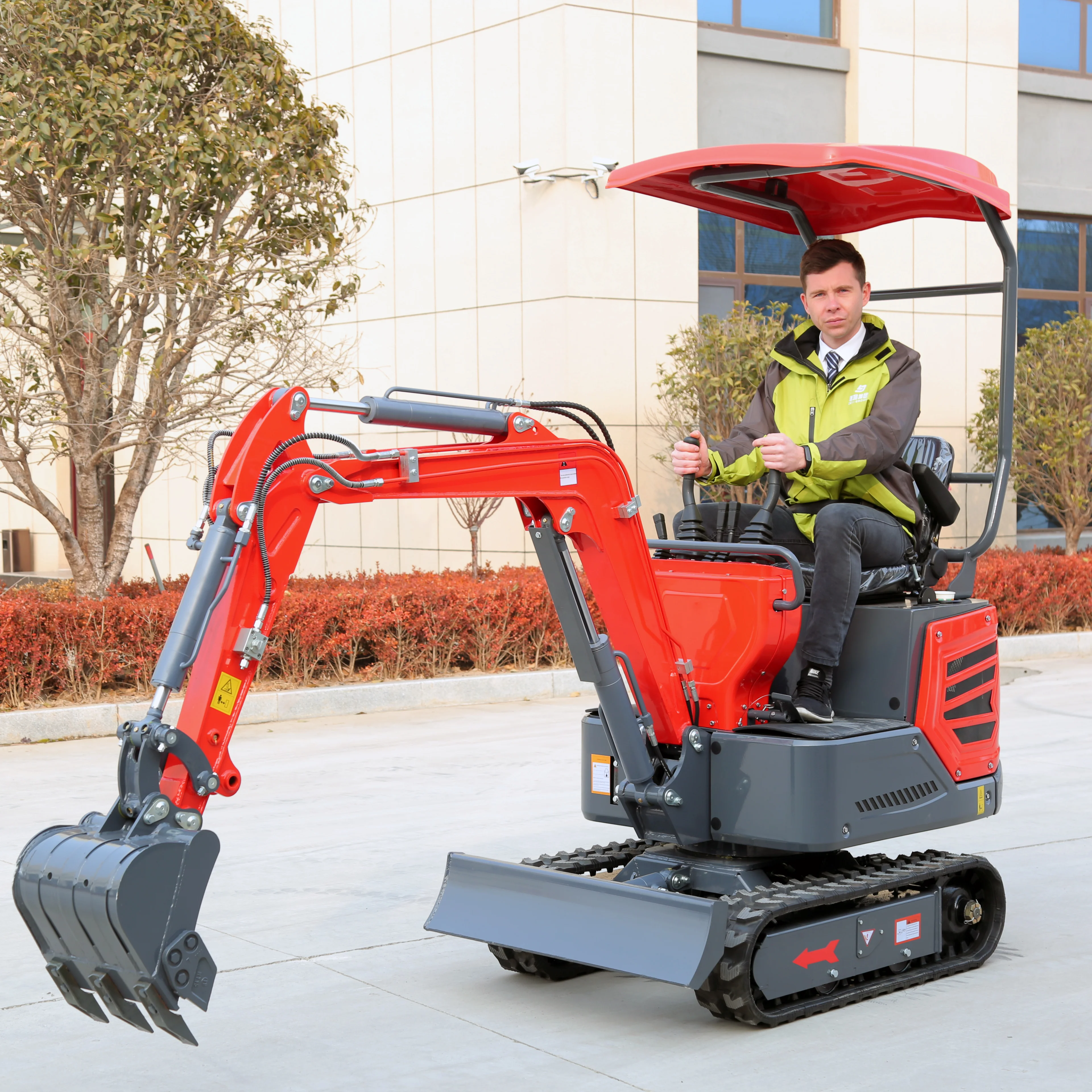 1000kg  1.0 ton Hydraulic Mini Excavator with Competitive Prices