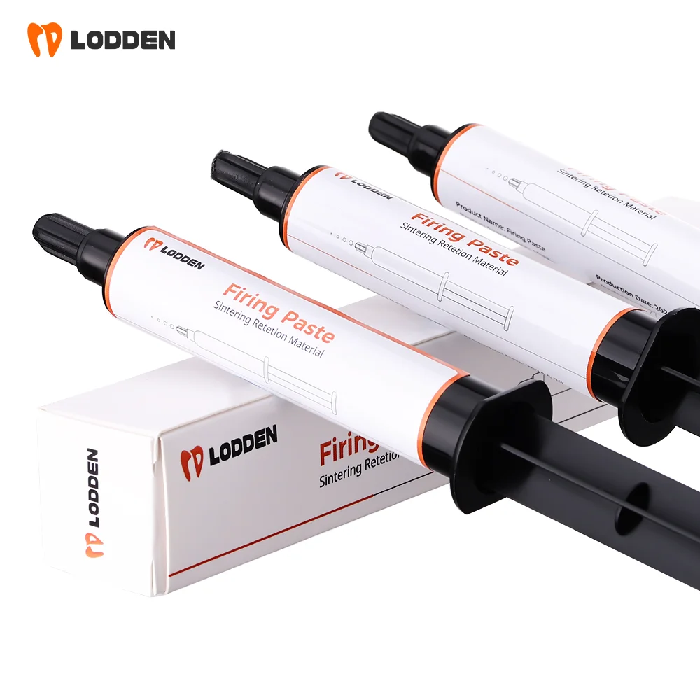 LODDEN Dental Lab Firing Paste Used to Fix Veneers Crowns Bridges In Sintering Furnace During Glazing Process Fixed Materials