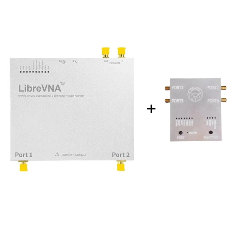 LibreVNA 100KHz~6GHz USB Based 2-port Vector Network Analyzer +LibreCAL Electronic Calibration Kits