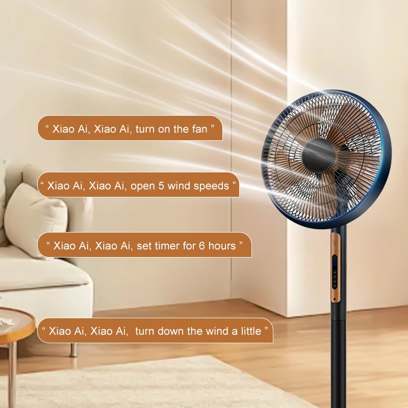 Remote Switch Control 45W 220V 8 Speeds Home Floor Fan Electric Stand Fan for Cooling