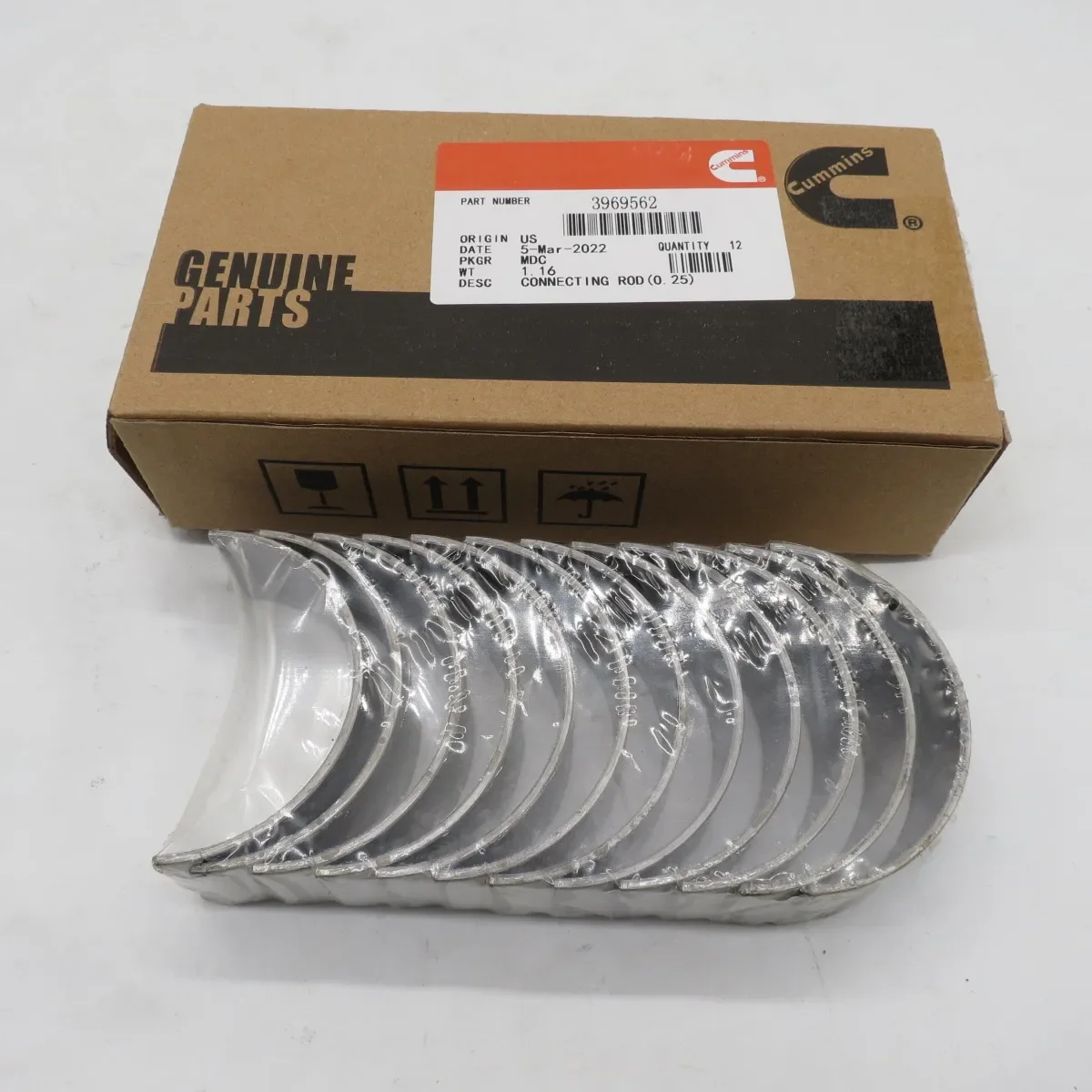 Selling Connecting rod shingle 3969562/4893693