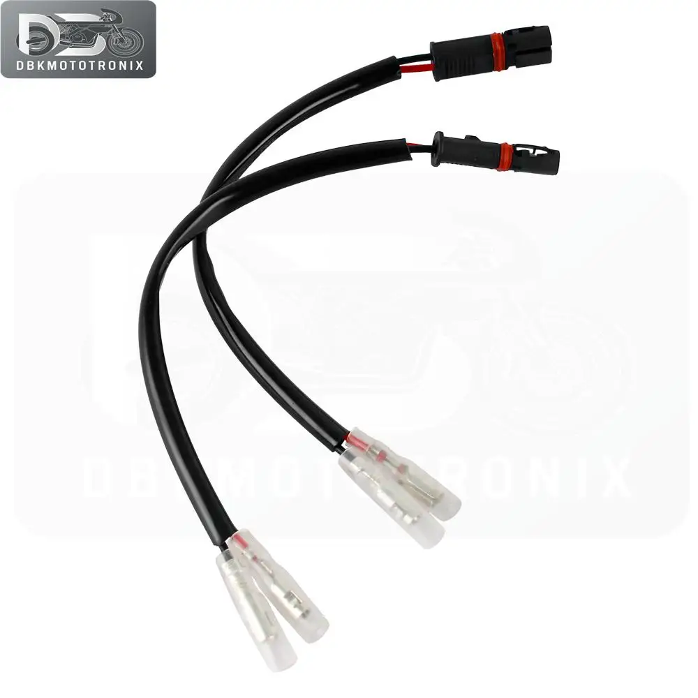 Motorcycle Front Rear Turn Signal Wiring Harness Connectors Adapter Plug Accessories  For BMW S1000R S1000RR S1000XR 2015-2020