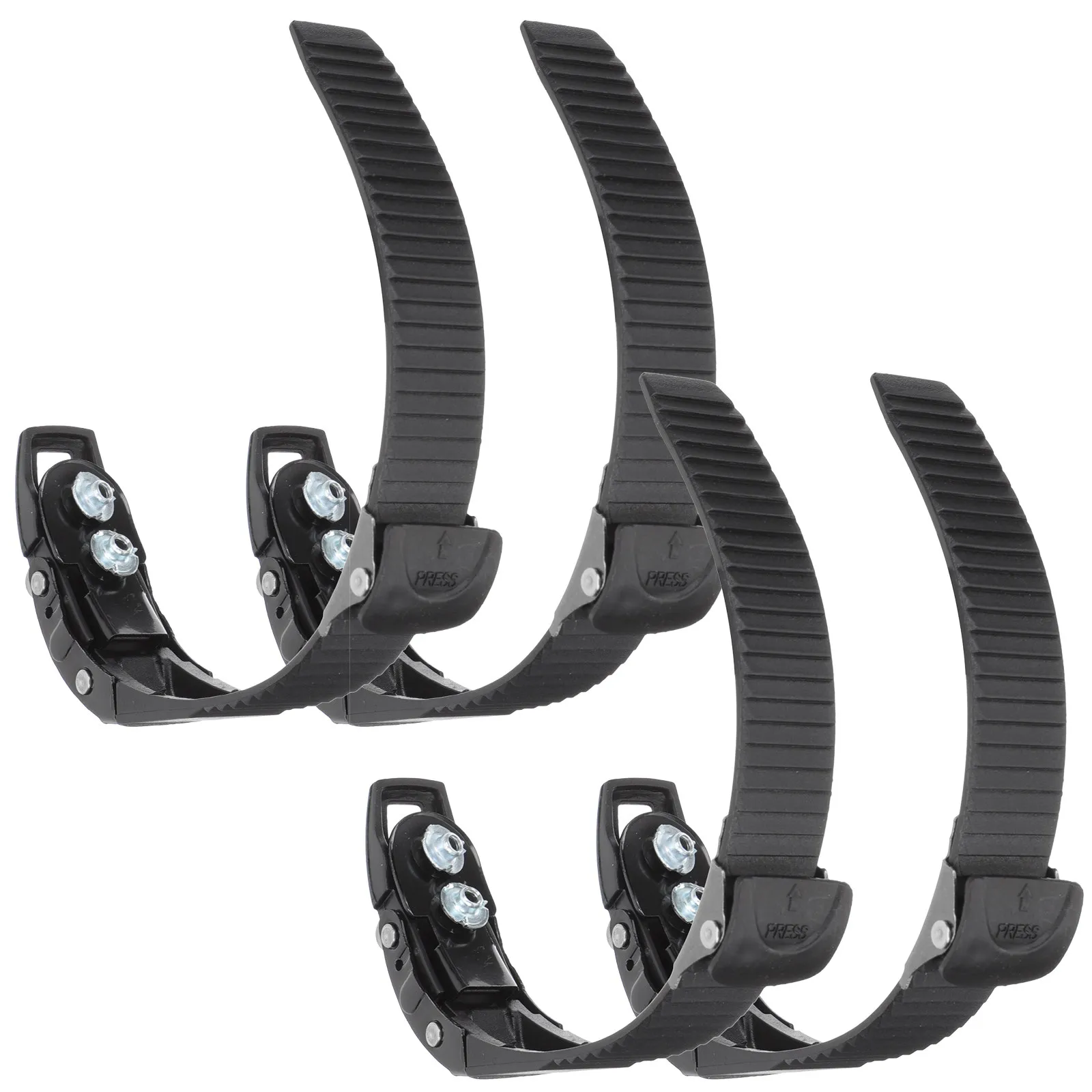 

4Pcs Roller Skate Buckle Straps Replacement Adjustable Fixing Buckles for Inline Skates Ice Skates Shoe Accessories