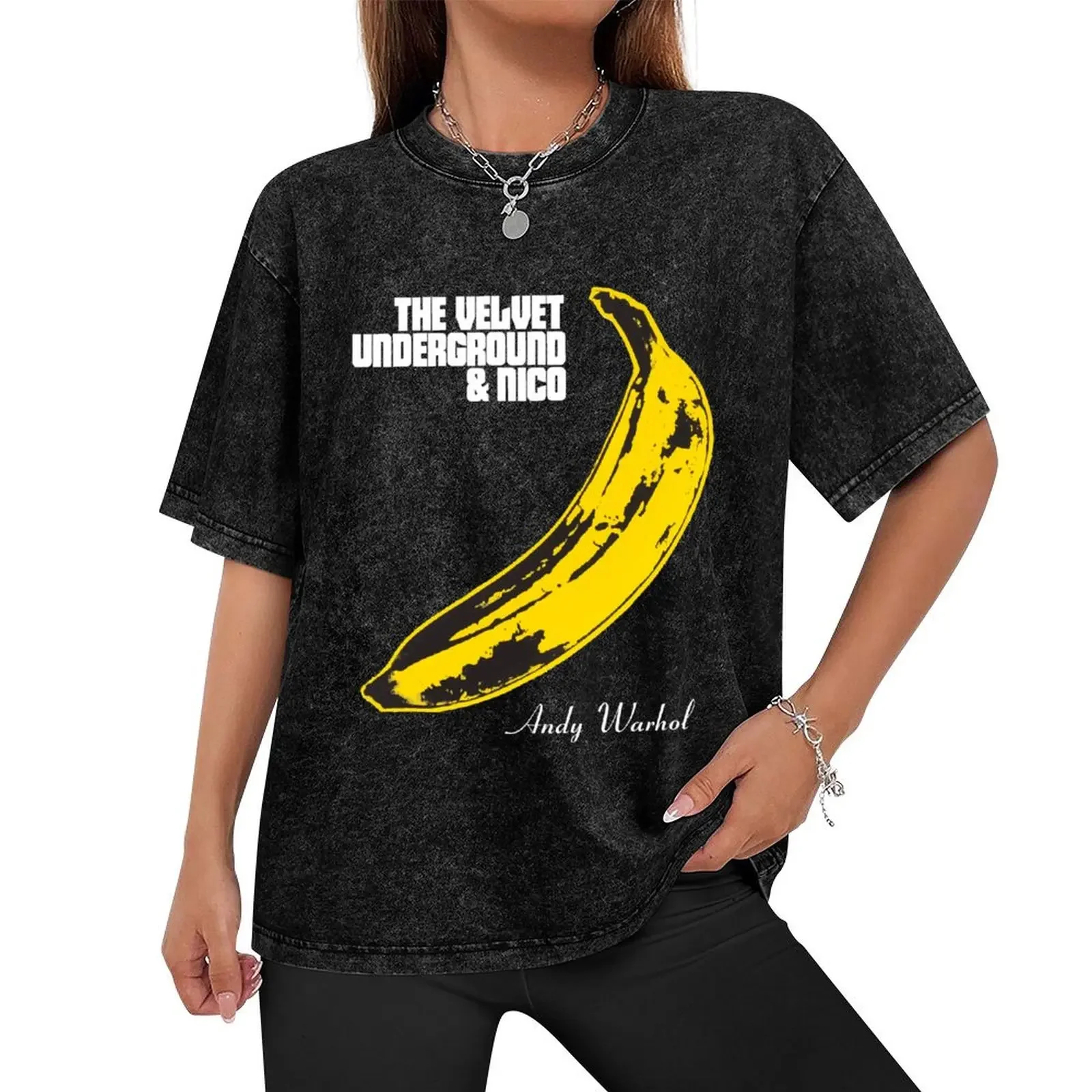 VELVET UNDERGROUND & NICO BLK T-Shirt vintage graphic tee graphic tee shirt t shirts for men