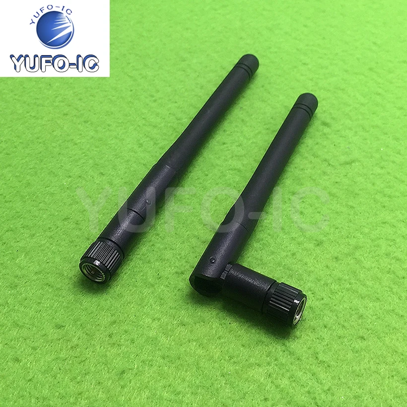 Free Ship 1PCS 2.4G Copper Bracket Antenna Male/Female Connector Gain 2DB/NRF 24l01/905