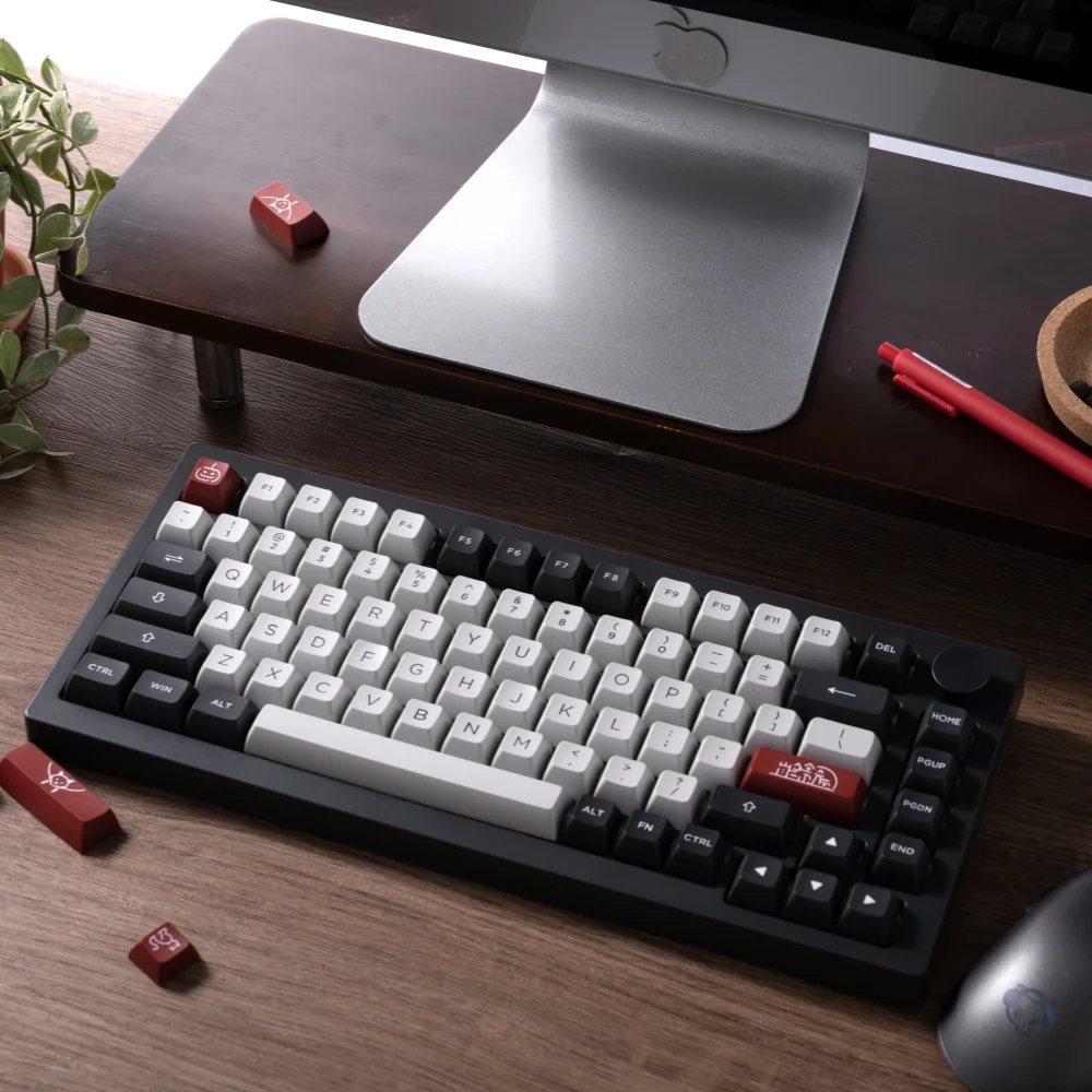 Akko 5075B Plus Dracula Castle 75% Mechanical Gaming Keyboard 3/5 Pin Hot Swap Three-Modes RGB 2.4GHz Wireless/USB Type-C/BT 5.0