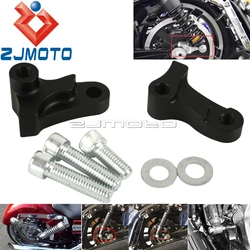 Kit di riduzione della caduta posteriore del motociclo nero da 1.75