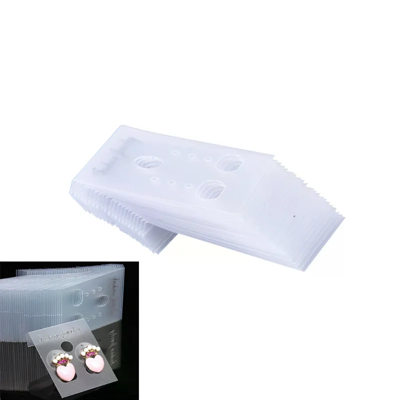 100PCS Professional Earring Display Card Ear Studs DIY Jewelry Package Card Necklace Jewelry Display Holder