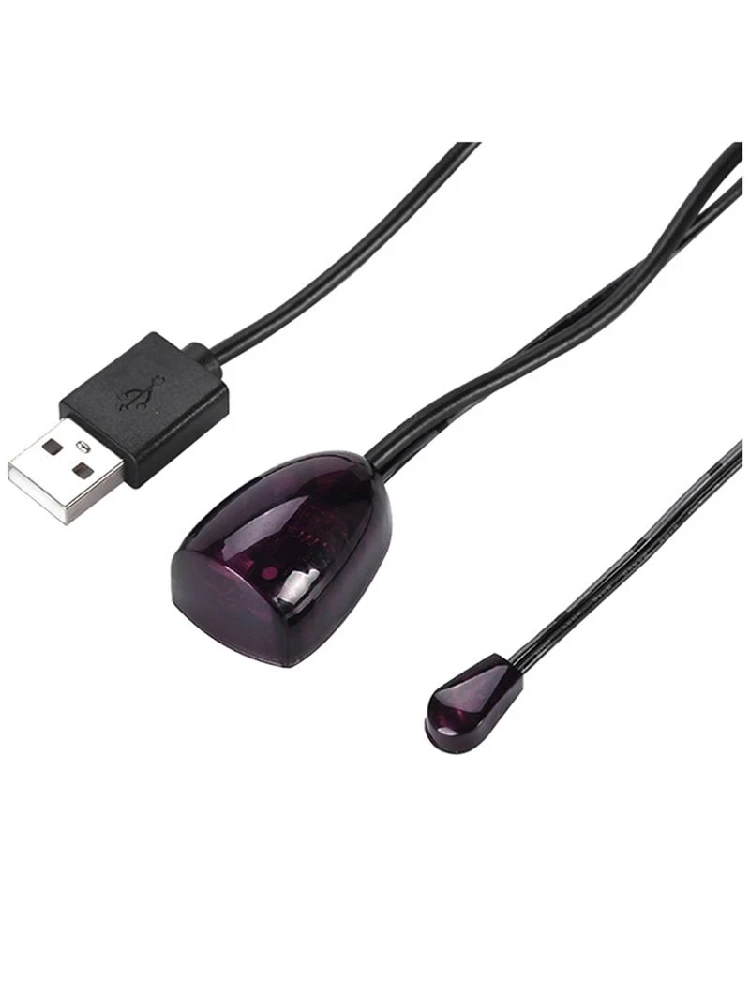 Przedłużacz Zasięgu Pilotów na Podczerwień IR, Adapter USB, Nadajnik i Odbiornik, Do Urządzeń Sterowanych Pilotem, 2M, Z Lampkam — zdjęcie produktu 7