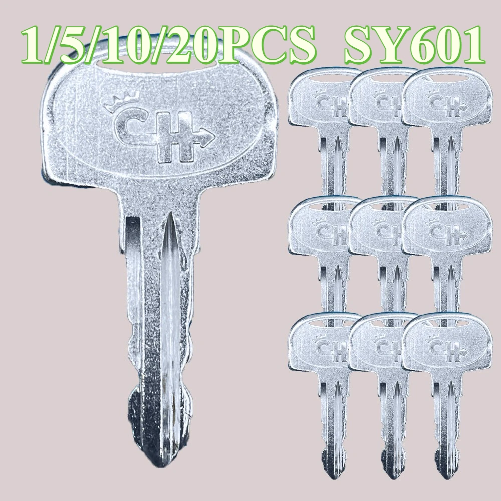 Ignition Key for Sany 601 Excavator SY16 26 35 50 55 Mini Excavator Ignition Switch Key