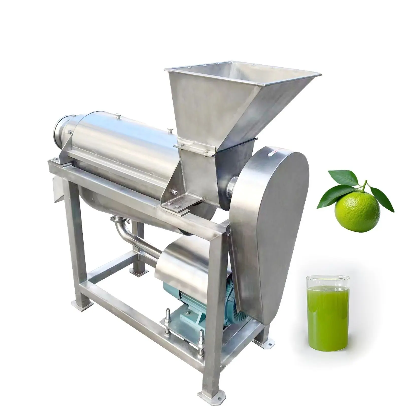 Commercial Grade Spiral Crushing Juicer Juice Extractor Equipment Fruit Blender Fruits Vegetable Juicer Machine