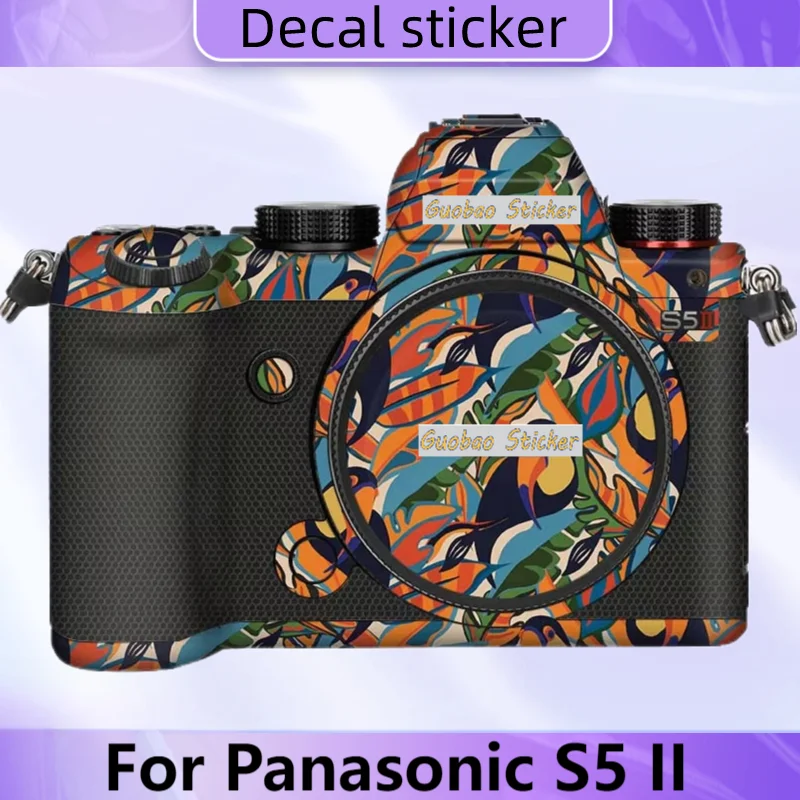 

For Panasonic S5M2 / S5 II Camera Sticker Protective Skin Decal Vinyl Wrap Film Anti-Scratch Protector Coat S5 MarkII Mark2
