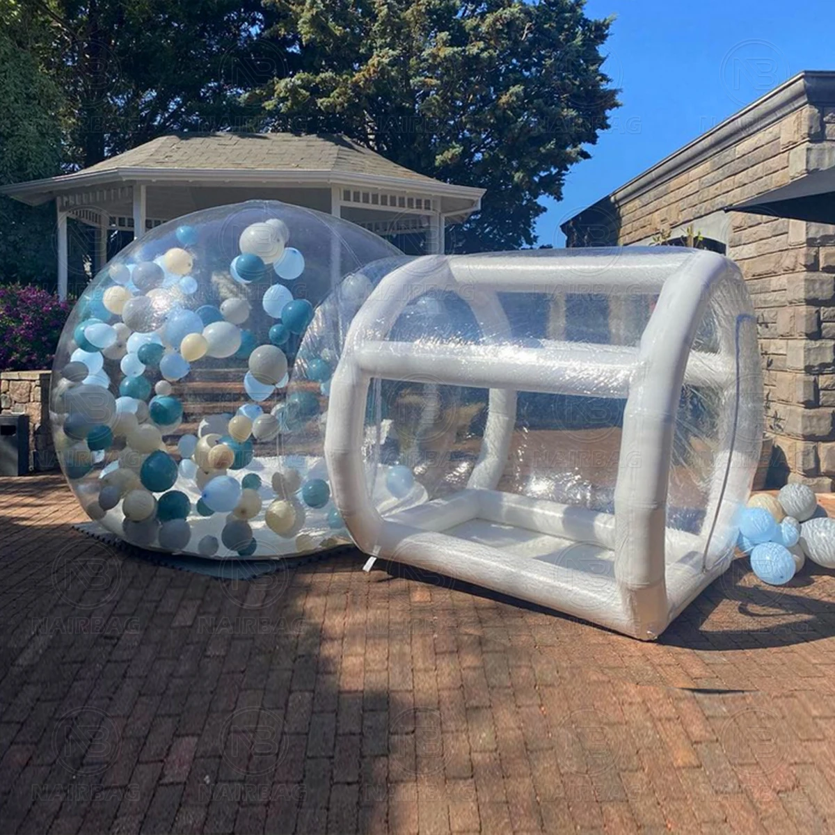 Nairbag Kids Party Inflatable Bubble House Commercial Pvc Bubble Tent Air Dome For Wedding Event Party Decorations