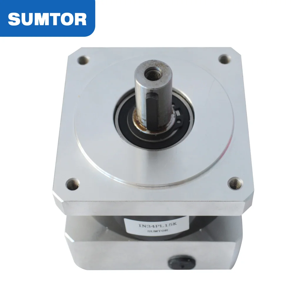 Low price for nema 34 planetary stepper motor gear box 1:15 15:1 ratio gearbox reducer