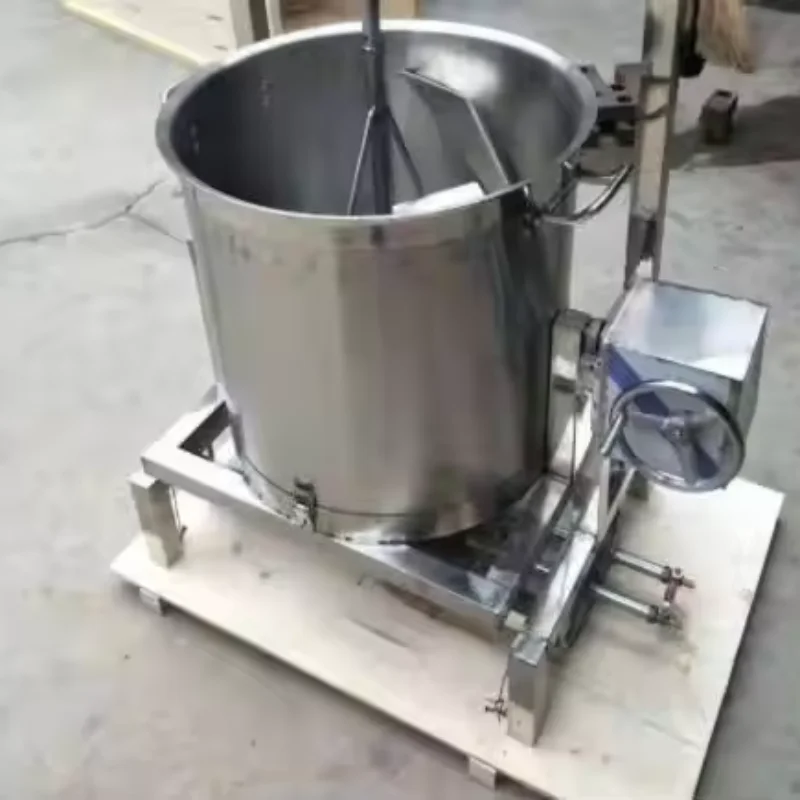 40L-80L Heating Pot With Mixer For Chili Sauce Caramel Sauce Jam Cooking Pot Porridge Soup Syrup Boiler Stirring Pot