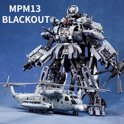 In Stock Transformation Masterpiece  MPM13 BLACKOUT  Deformable Helicopter Movie Master KO MMP13 Action Figure Toy