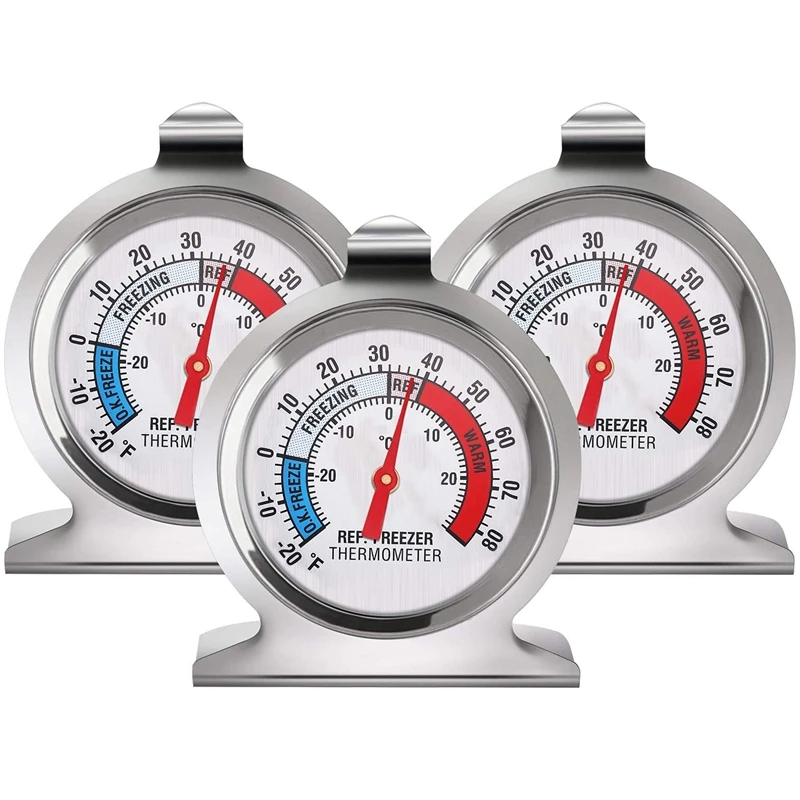 Koelkast Vriezer Thermometer Serie Grote Wijzerplaat Thermometer Temperatuur Thermometer Voor Koelkast Vriezer