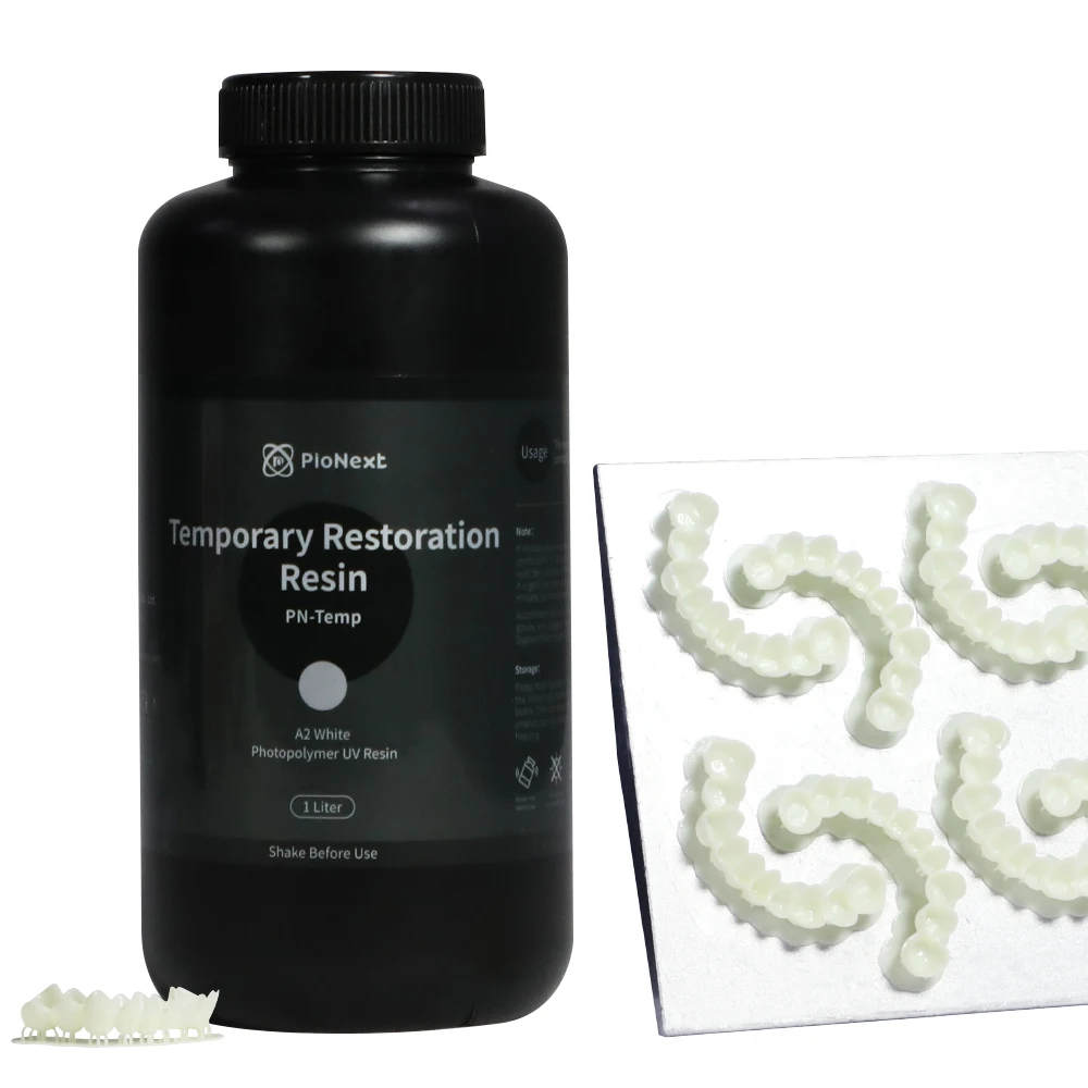 NN A1 A2 طابعة Creality-Pionext راتنجات ثلاثية الأبعاد لجسر التاج المؤقت راتنجات ذاتية المعالجة 500 جرام/1000 جرام #5