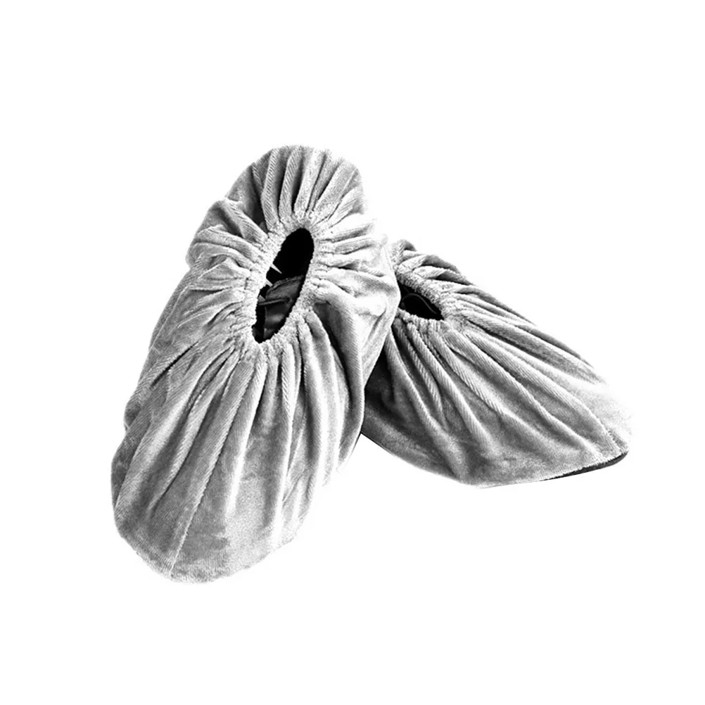 

5Pairs Non Slip Shoe Covers Reusable Washable Elastic Band Breathable Overshoes Shoes Protector Shoe Pouch Home Cleaning Helper