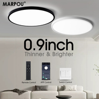 MARPOU Smart lamp Led ceiling lamp APP/ Remote Control Dimmable Indoor lighting for living room ​led lights for room Bedroom