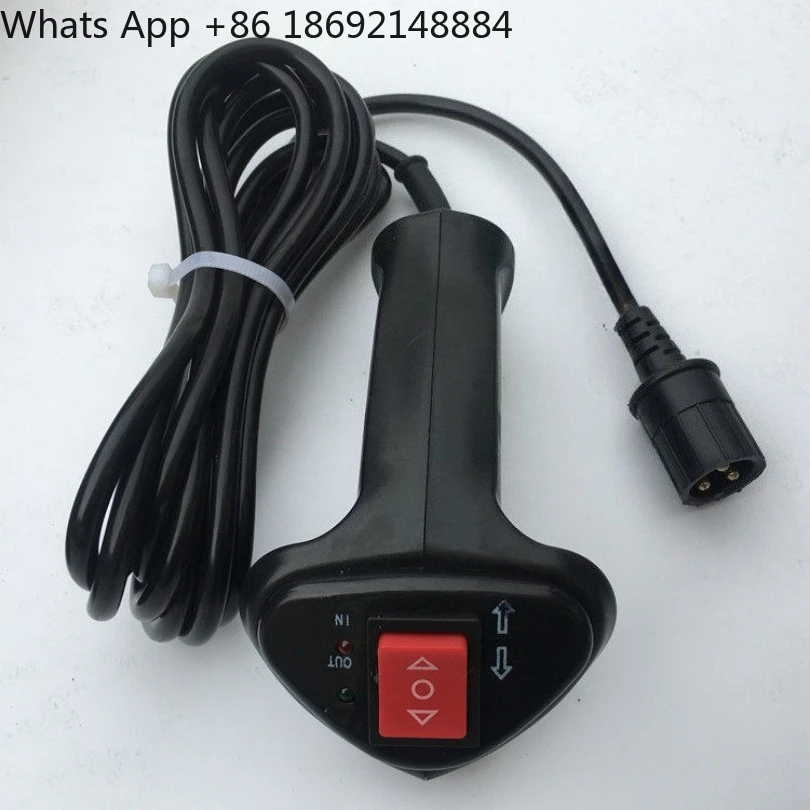 Electric Winch Control Handle Handlebar Control Box 12,000 Pounds Winch Socket Spot