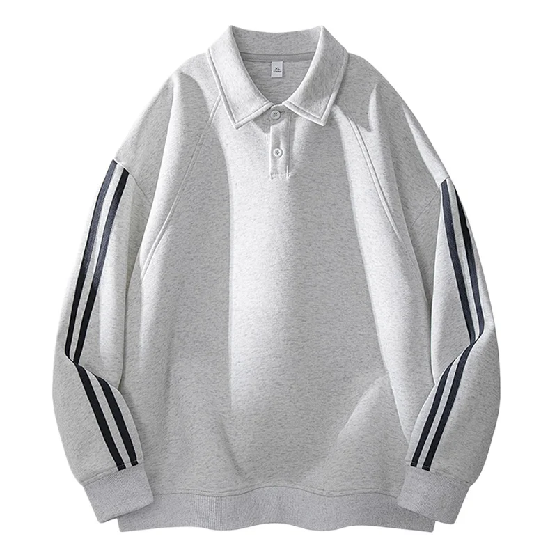 Fall Clothes Stripd Patchwork Solid Color Sweatshirt Men Hoodie Masculino Pullovers Cotton Blusa Moletom Masculina Sprotwear