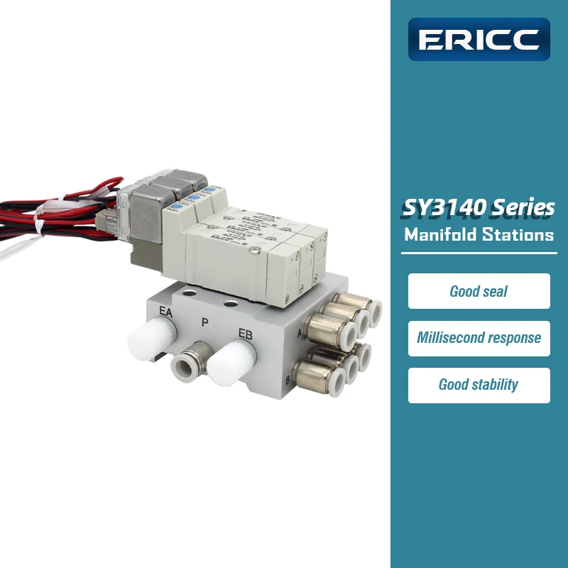 

Тип SMC SY3140 Комбинация электромагнитных клапанов Одиночный цилиндрический клапан с электронным управлением SY3140-5LZD SY3140-6LZD