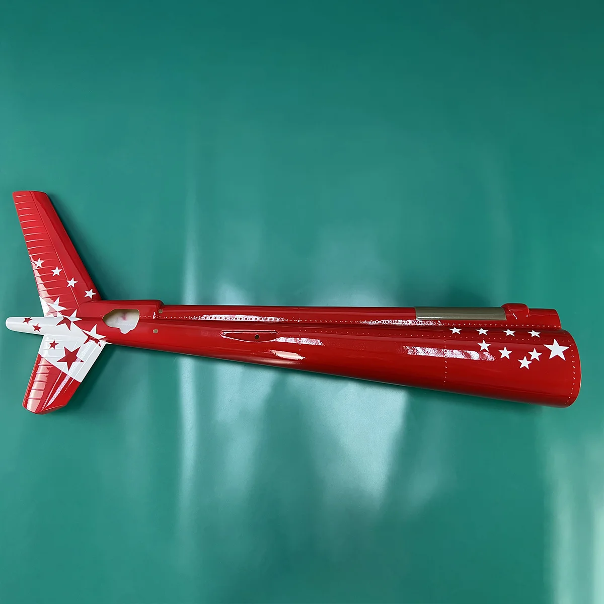 Roban 700 Size AS350 Fuselage Spare Parts - Nose Cover Window Tail Landing Gear Wood Spacers Replacement
