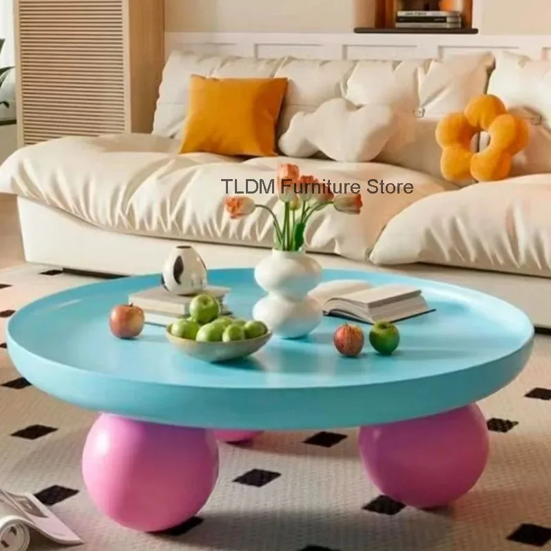 Low Coffee Table Stainless Steel Shelves Polar Oak Finish Noguchi Coffee Table Fluted Mesa De Jantar White Farmhouse Furniture