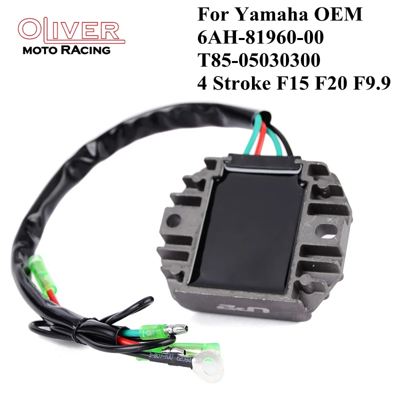 6AH-81960-00 Regulator Rectifier For Yamaha 4 Stroke F15 F20 F9.9 Boat Engine For LEA LPA LEHA LPHA LMHA SEA SEHA ES/LH ES