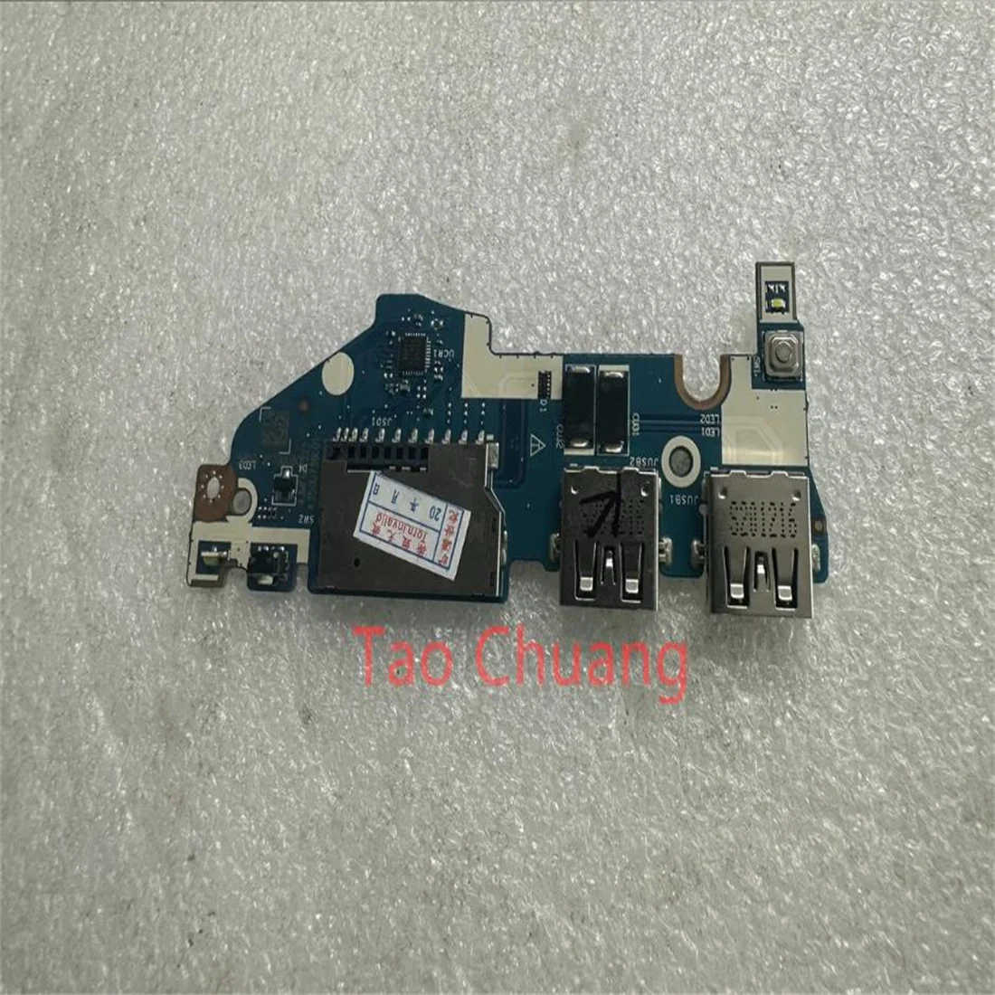 FOR Lenovo Xiaoxin-14 14IIL S340-15IWL 2019 Card Reader USB Board Switch Button Board EL431 LS-H211P
