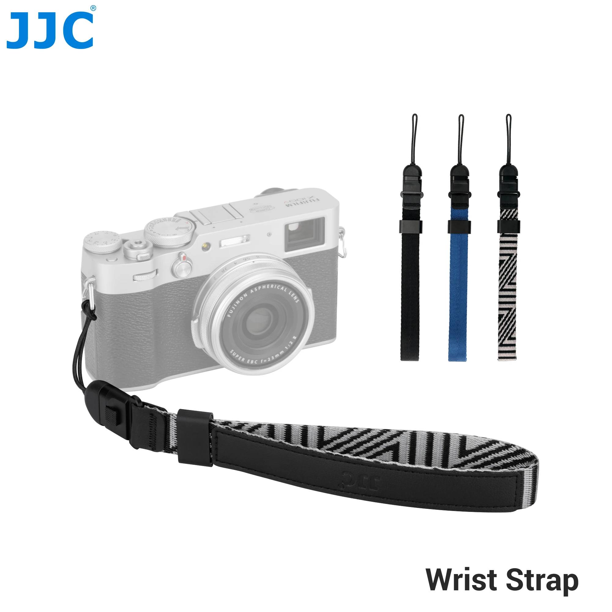 JJC Camera Wrist Strap Rope Hand Strap Quick Release Photography Accesories for Canon Nikon Sony Fujifilm X100VI Olympus