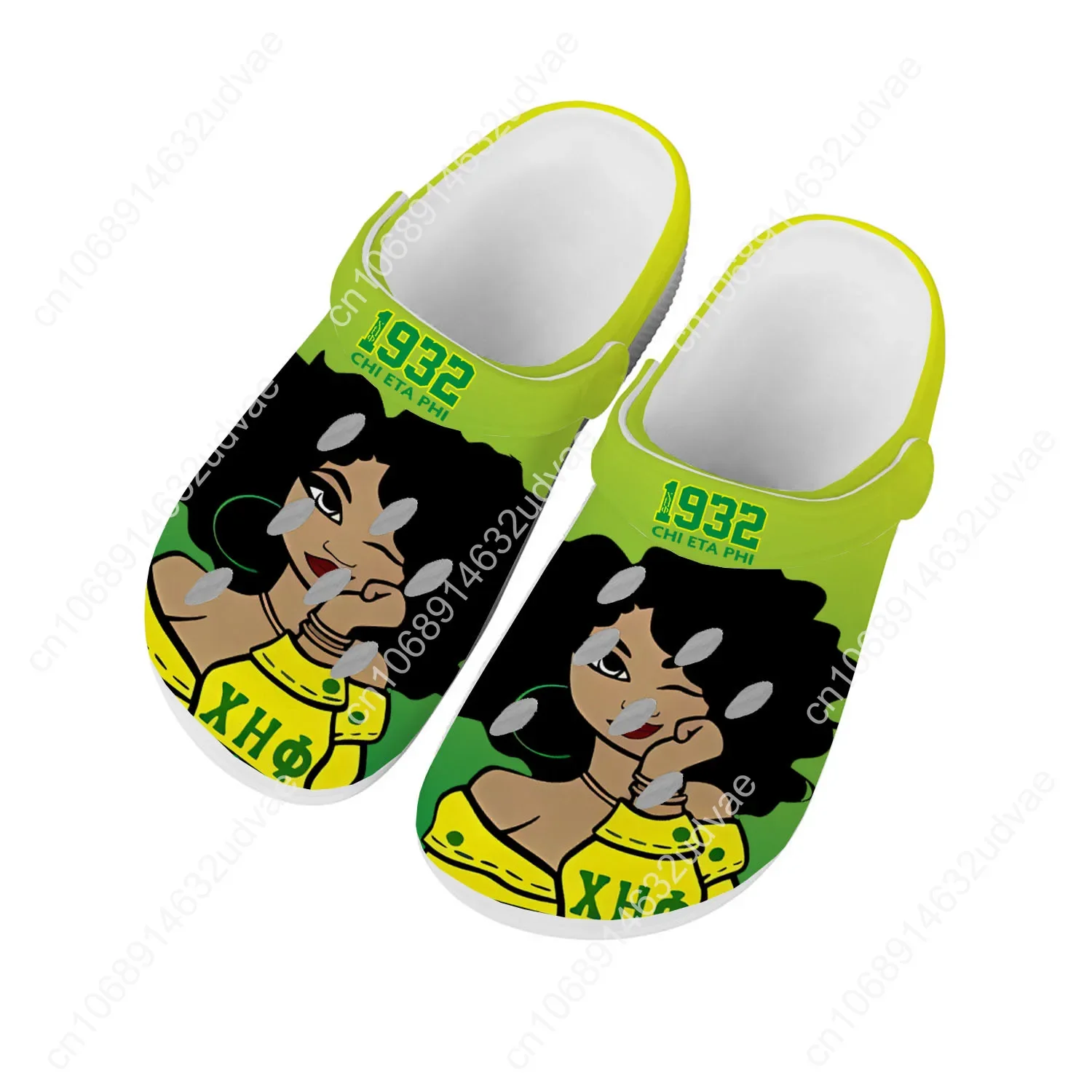 Chi Eta Phi Sandals Men Women Teenager Fashion Water Shoes High Quality Garden Breathable Comfort Beach Custom Slippers