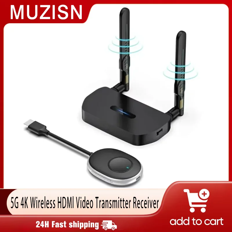 

50 м беспроводной передатчик и приемник видео, HDMI-совместимый удлинитель, адаптер дисплея, кабель, зеркало для камеры