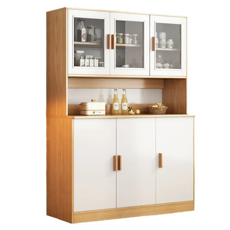 

Side cabinet solid wood color Chinese locker tea living room cupboard wine dining room