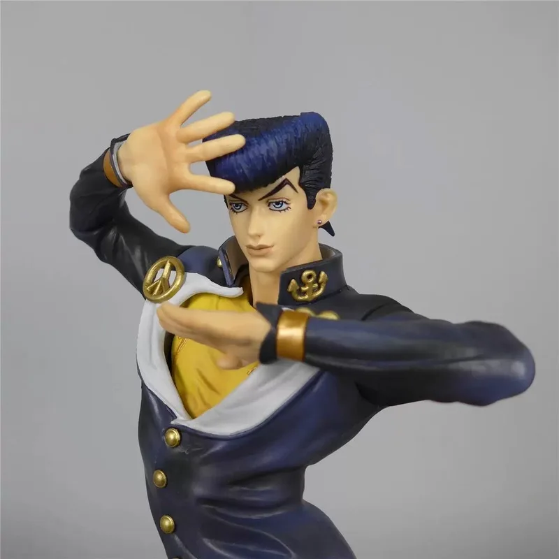 

New Jojo Bizarre Adventure Josuke Higashikata Anime Figure Pvc Collectible Model Statue Desktop Decoration For Anime Collectors