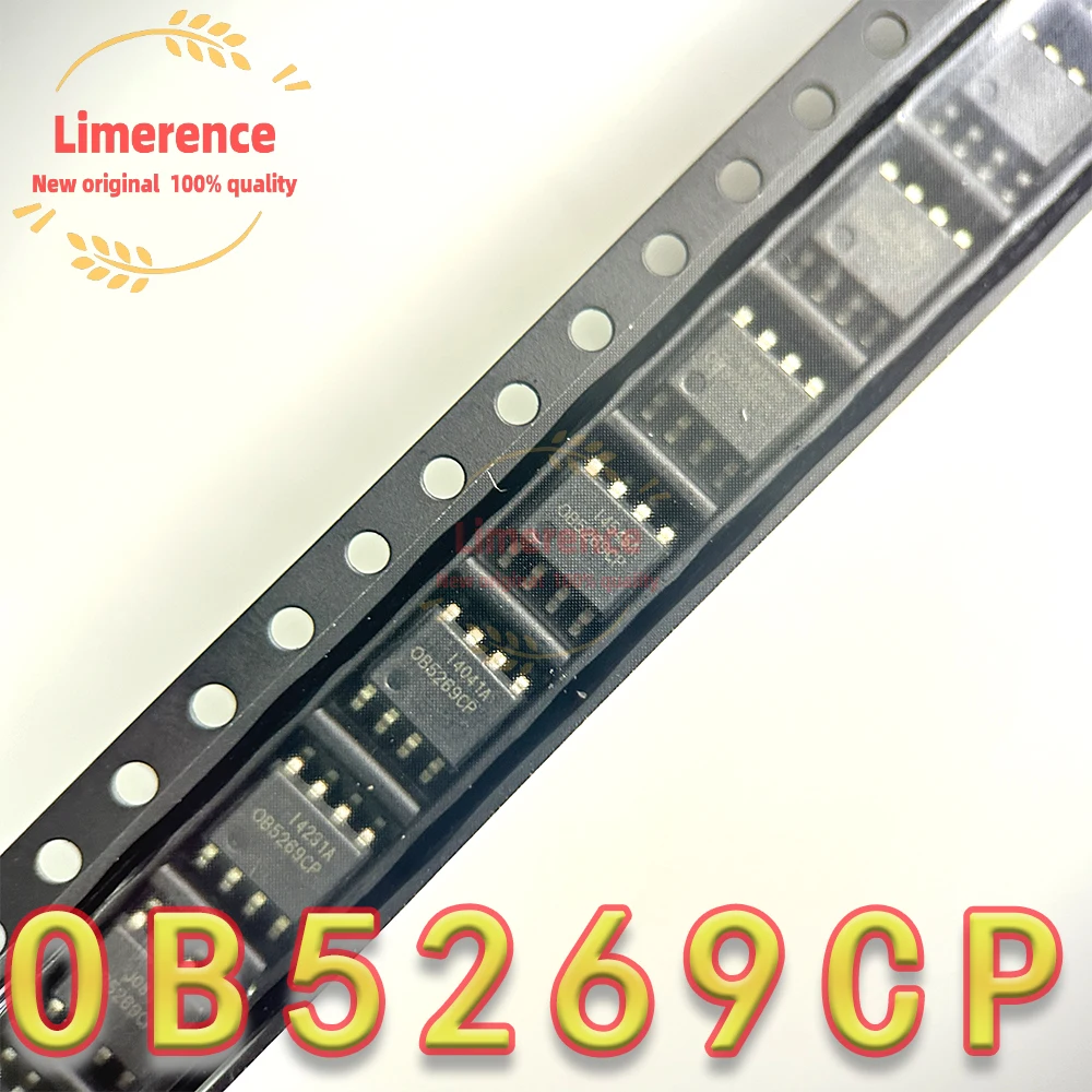 10pcs/lot OB5269CP OB5269 green mode PWM control of high voltage SOP-8-