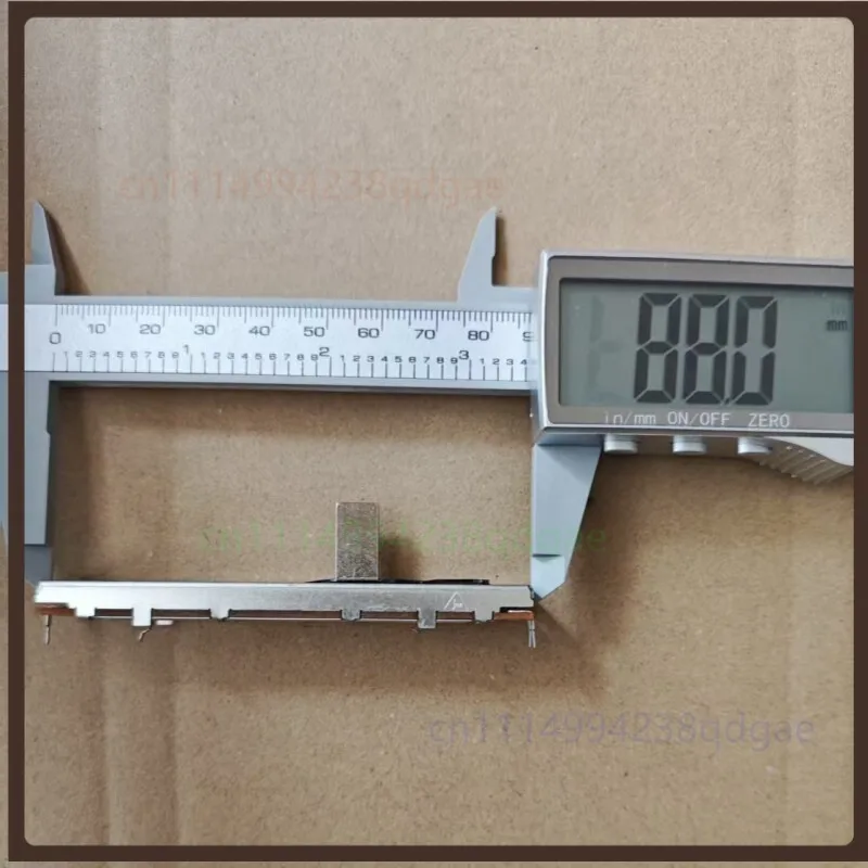 1PCS 88mm Slider Potentiometer B10K B103 Single Gang 3 Pin Fader Mixer Repair Replacement Part