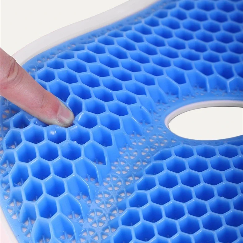 Thickened honeycomb massage waist protection seat cushion Student sitting posture correction chair Relieve lumbar support chairs