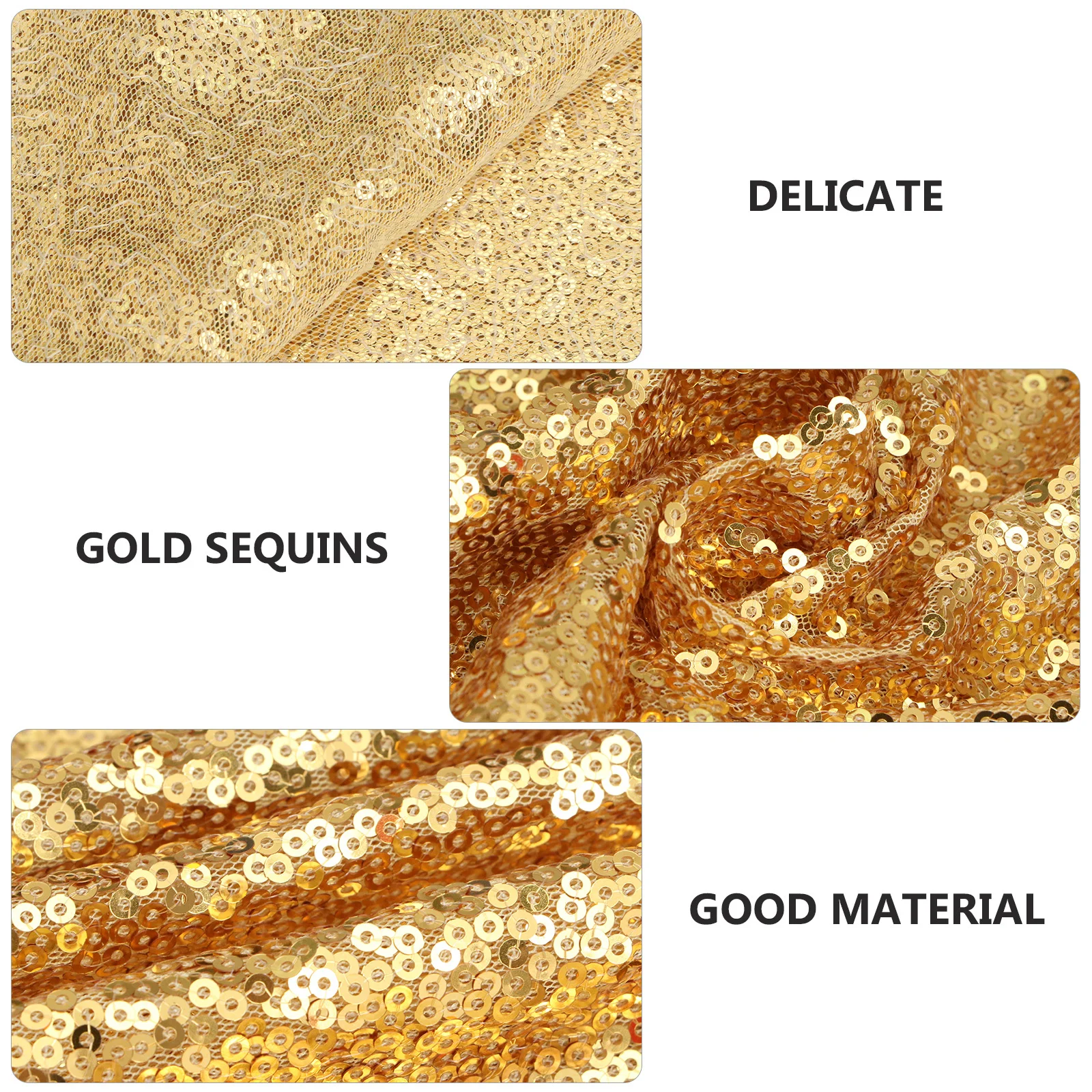 

Beaded Sequins Shimmer Wall Backdrop Flash Decoration Iridescent Square Curtain