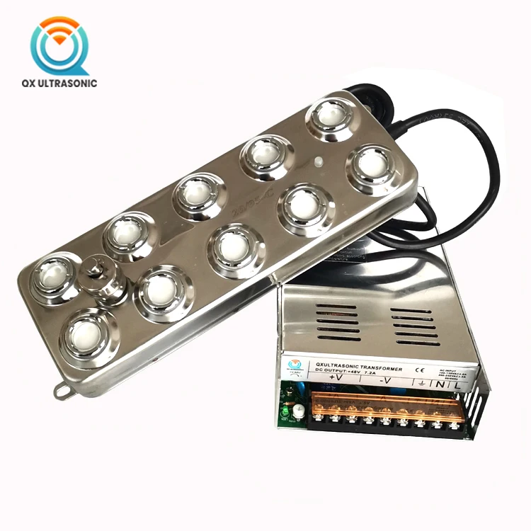 Ultrasonic Atomizer Industrial Humidifier Fog Machine Parts 5Kg/H Ultrasonic Mist Maker Fogger 10  With Power