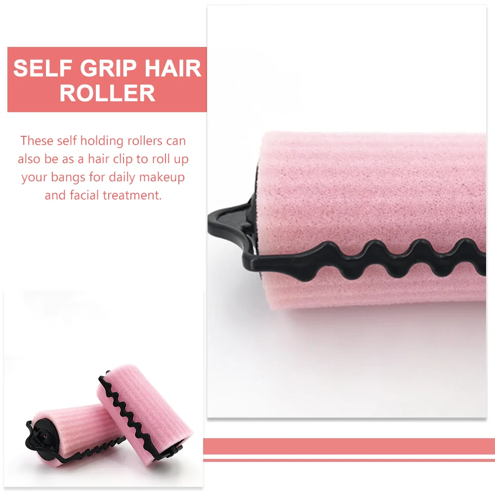 8 Pcs Foam Hair Rollers Sponge Curler for Volume Curling Iron Plastic Women's