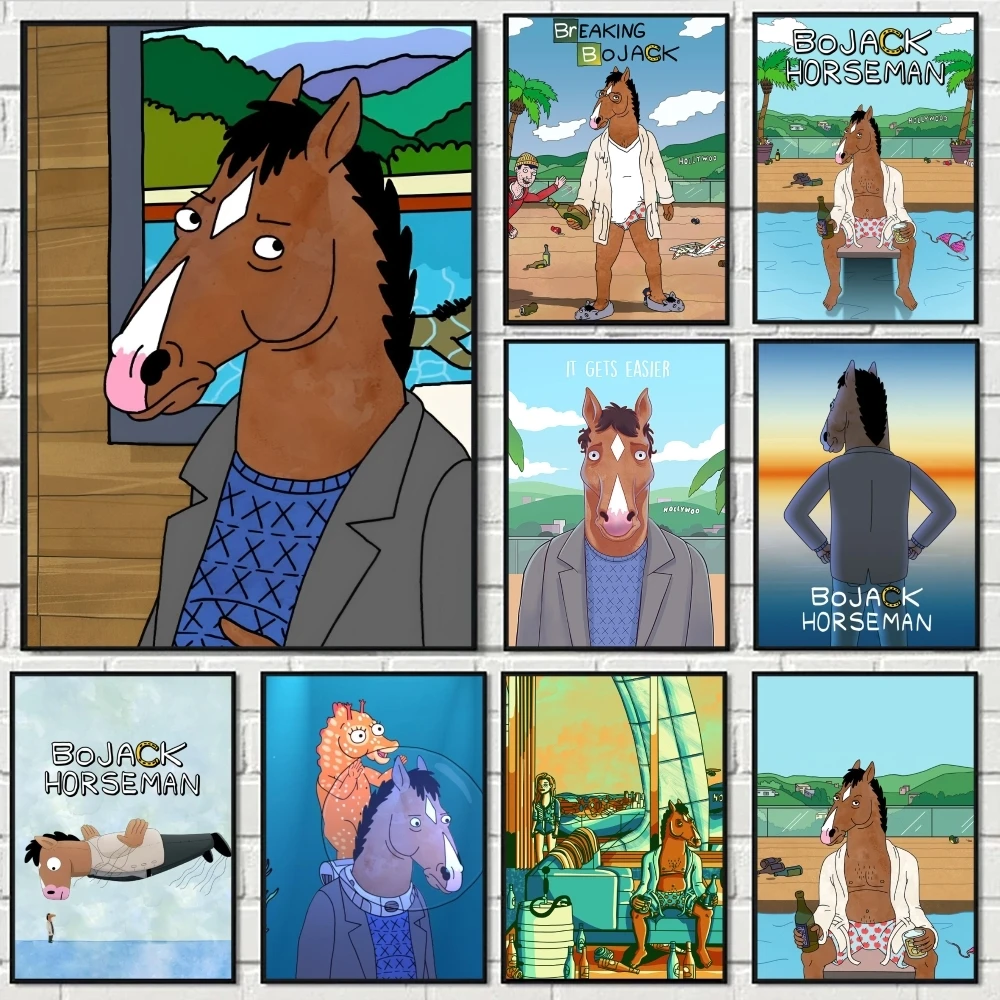 Home Cinema Wallpaper - Плакат BoJack Horseman Perfect Space, самоклеящаяся