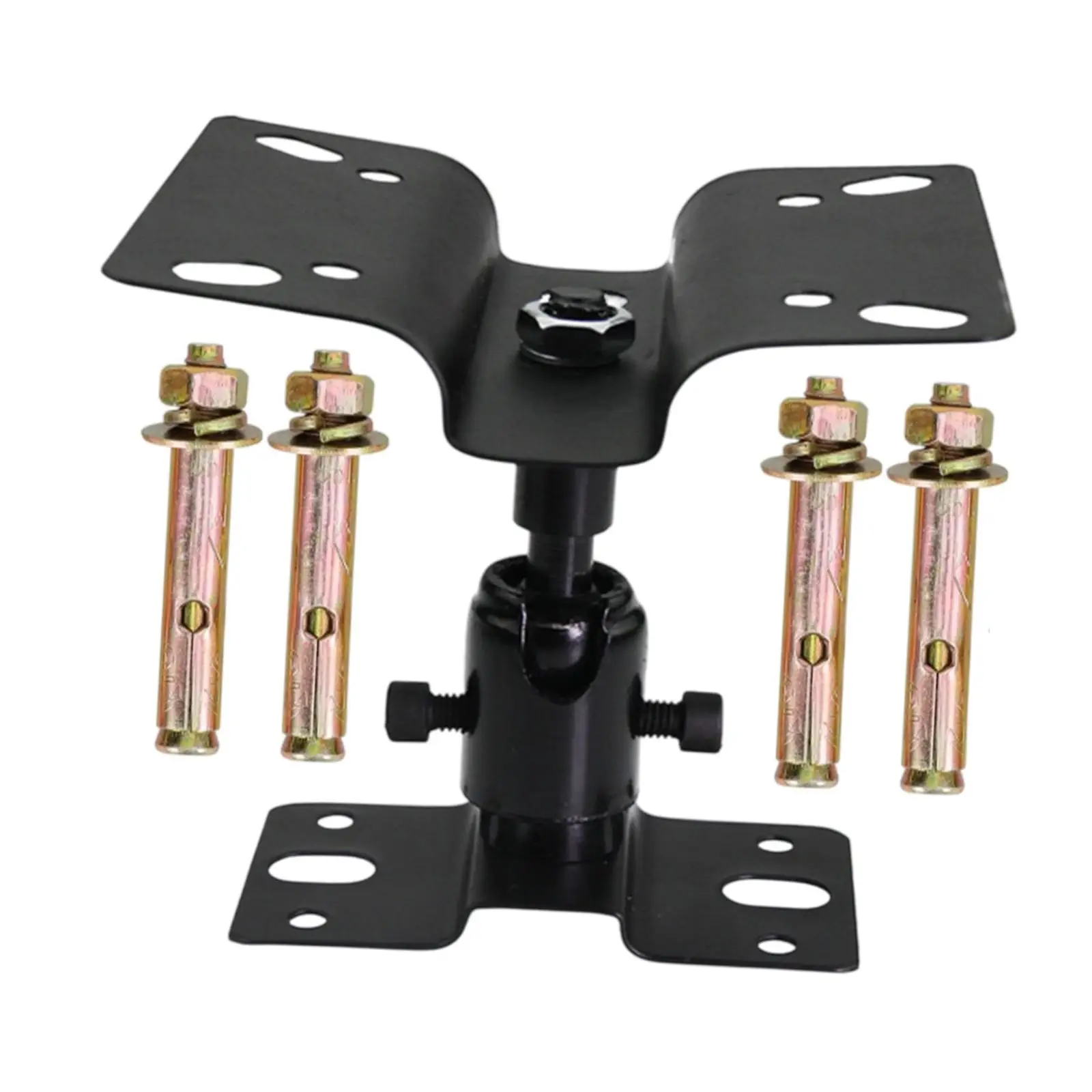 Adjustable Swivel Tilt Speaker Wall Bracket Metal Heavy Duty Mount Holder for Sound Bar Surround Speaker Studio Monitor Audio