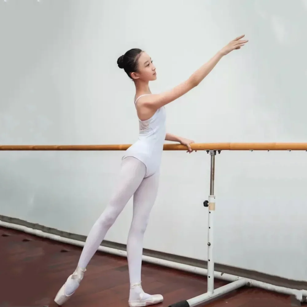 Printemps automne couleur bonbon enfant collants Ballet danse collants pour princesse filles étudiant bas velours solide blanc enfants collants