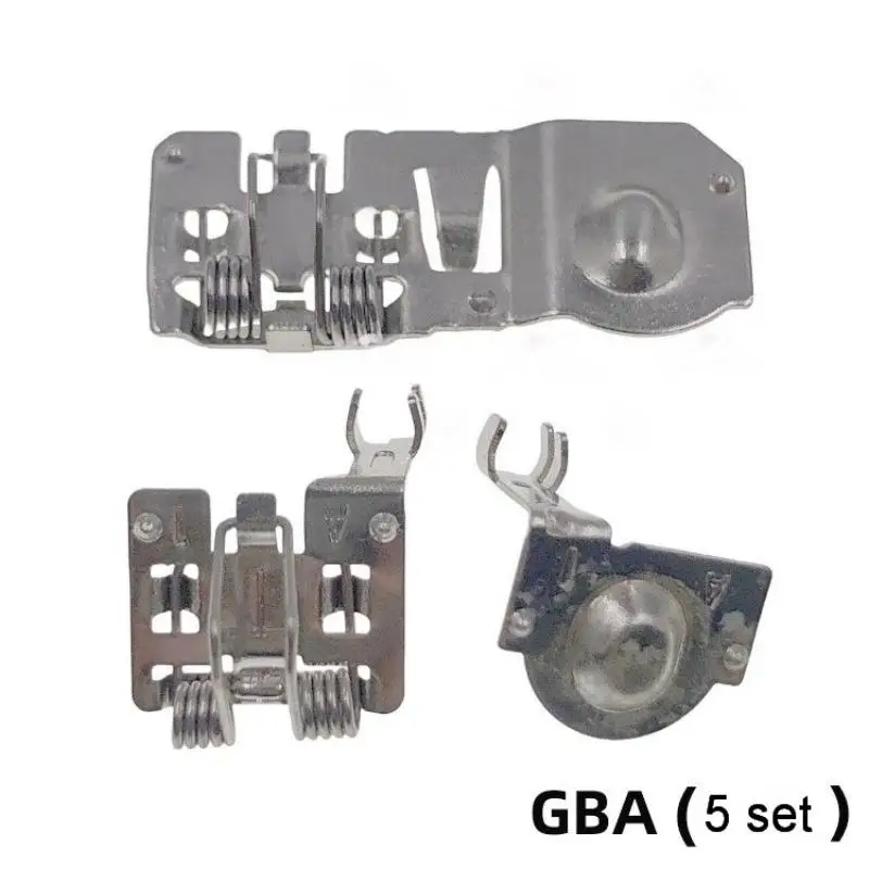 (BF06)1/5 Sets For GB GBA GBC GBP Gameboy Remote Console Housing & Mainboard Advance Color Battery Terminals Spring Contacts