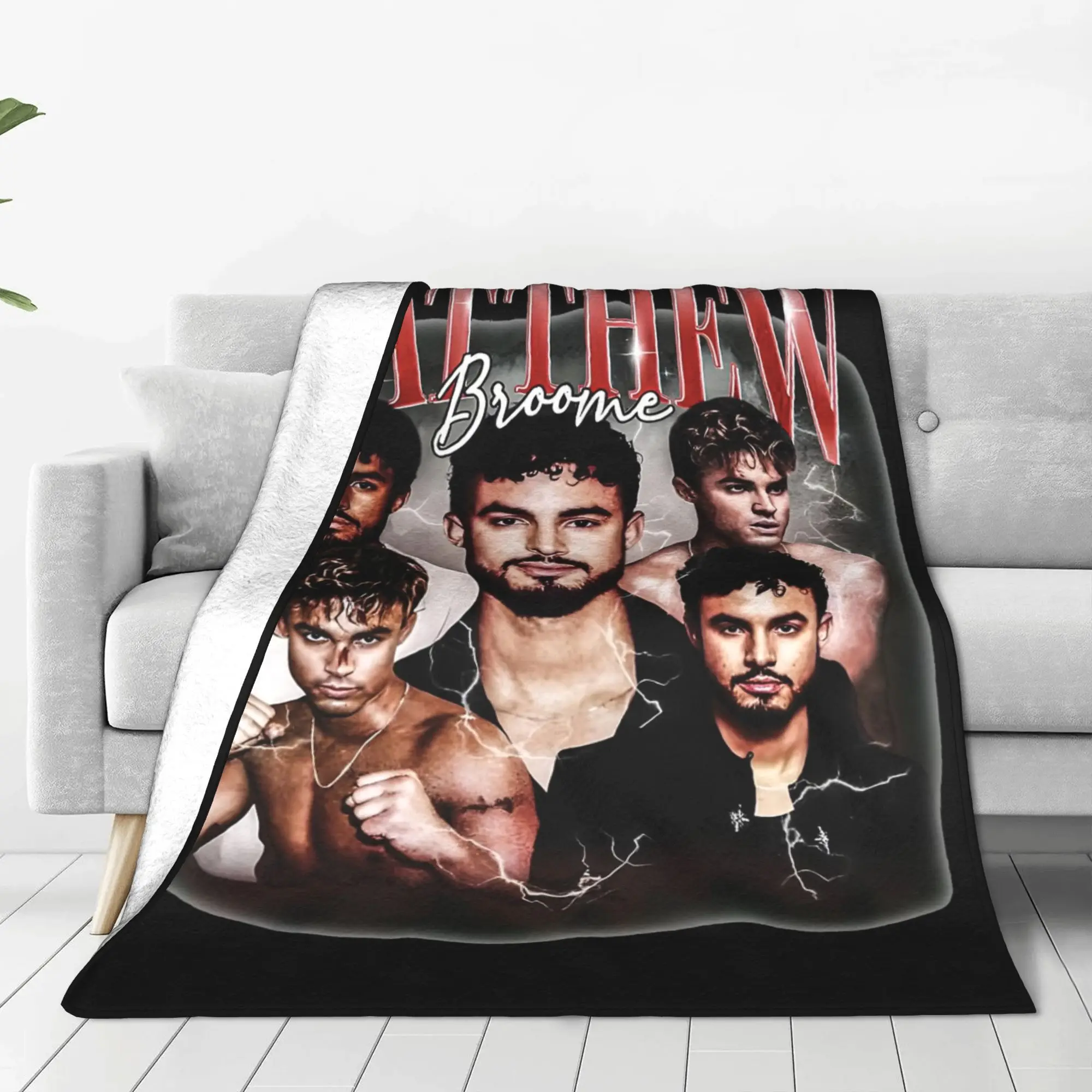 Matthew Broome My Fault London Movie Blanket Fleece Summer  Breathable Ultra-Soft Throw Blanket for Home Office Bedding Throws